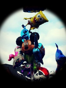 Ballons goflés à l'helium Disney pour vos evenements