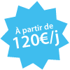 Location à partir de 120 euros Châteaux Events