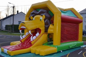 Location de château et structure gonflable Lion Virton Aubange droite