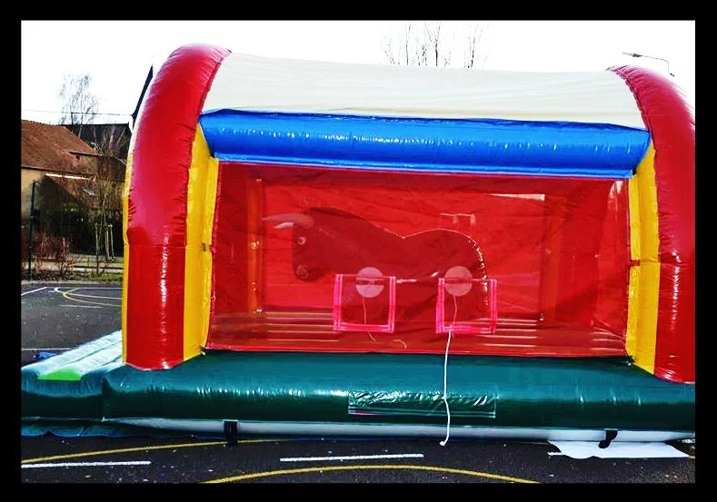 Structure gonflable Rodéo Bull location Virton et Arlon coté