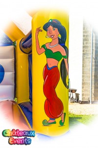 Château gonflable Aladin location luxembourg Jasmine