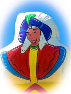 Château gonflable Aladin location luxembourg dessus