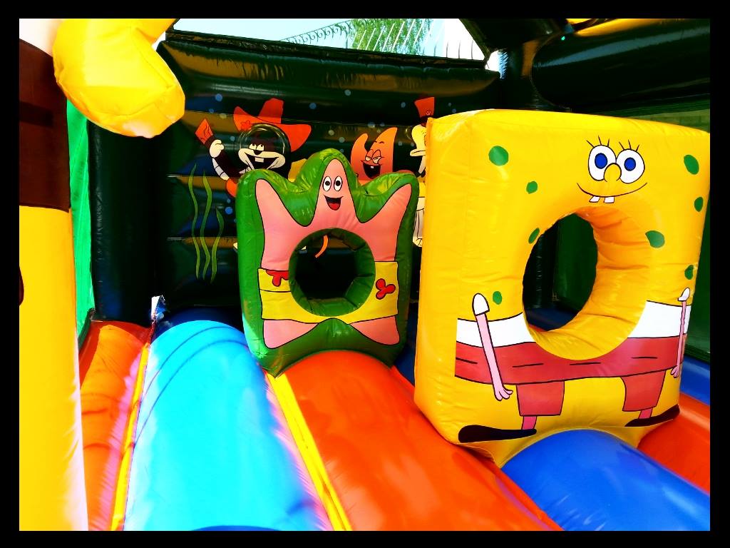 Location chateau gonflable bob l'éponge Arlon