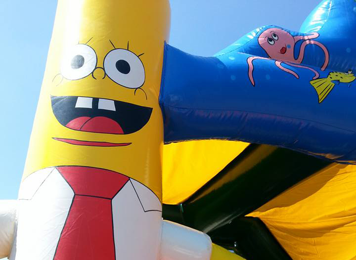 Location chateau gonflable bob l'éponge Arlon