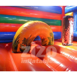 Le château gonflable Tigre Location Arlon Rouvroy Luxembourg