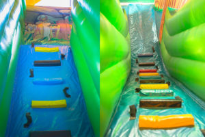 réserve chateau gonflable avec tobogan et échele à proximité de virton, marbean et signeulx