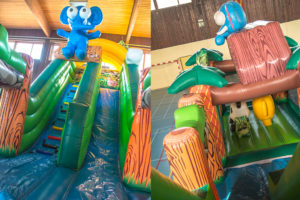 super chateau gonflable tobogan jungle xxl-pour enfant livraison virton, arlon et meix