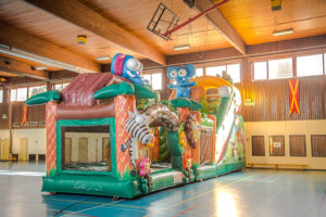 tobogan jungle xxl location grand chateau gonflable près de luxembourg, arlon, florenville