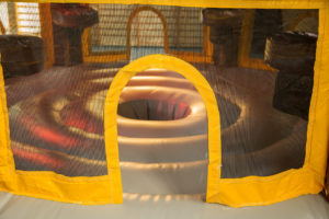 vue présentation jeux gonflables sommethone, gérouville, florenville