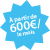 Location à partir de 600 euros Châteaux Events